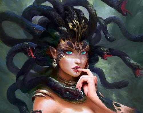 美杜莎的头发为什么是蛇？美杜莎为什么爱上萧炎？